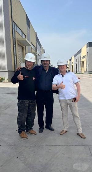 photo with the client 7